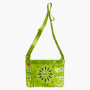 Supreme Bandana Tarp Side Bag Bright Green