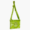Supreme Bandana Tarp Side Bag Bright Green