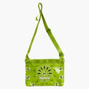 Supreme Bandana Tarp Side Bag Bright Green