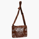 Najwyższa z bandana plandekowa torba boczna brązowa