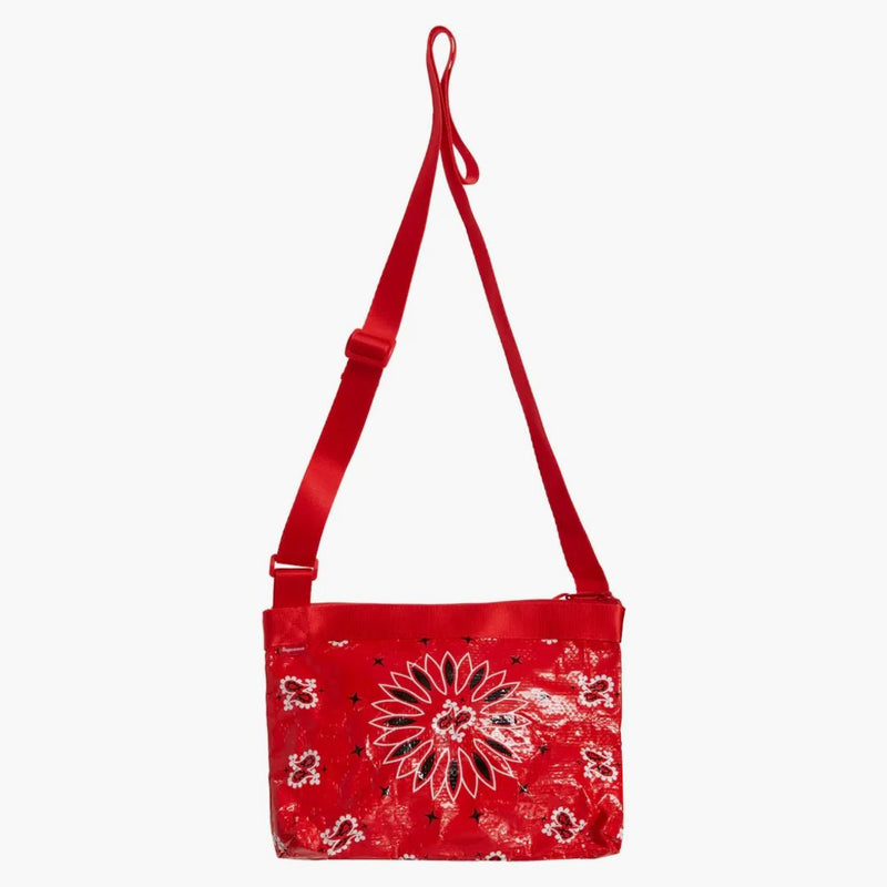 Nejvyšší boční taška na páka Bandana Červená
