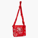 Supreme Bandana Tarp Side Bag Red