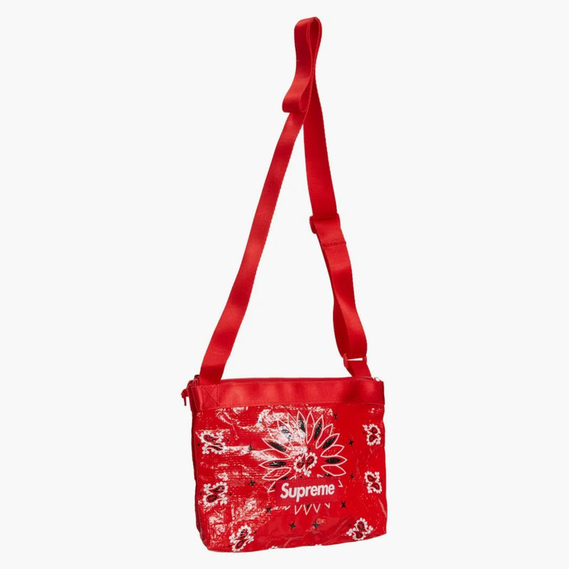 Nejvyšší boční taška na páka Bandana Červená