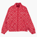 Supreme Bandana Track Jacket Red