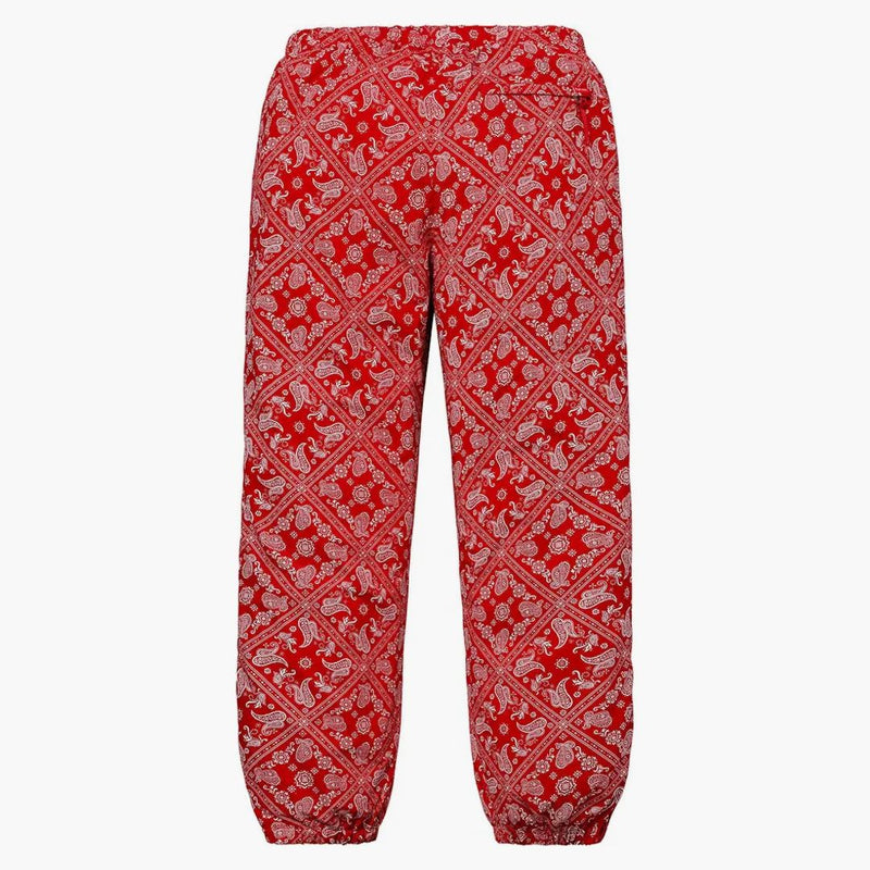 Supreme Bandana Track Pant Red