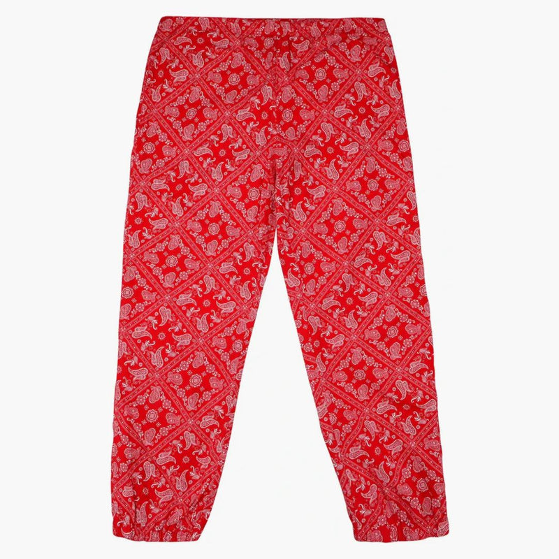 Supreme Bandana Track Pant Red