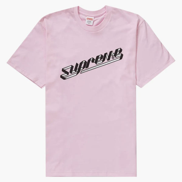 Supreme Banner Tea (FW23) ljusrosa