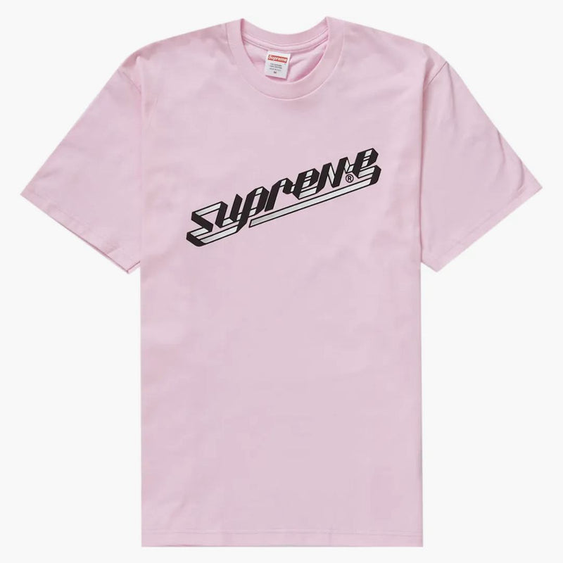 Supreme Banner Tea (FW23) ljusrosa