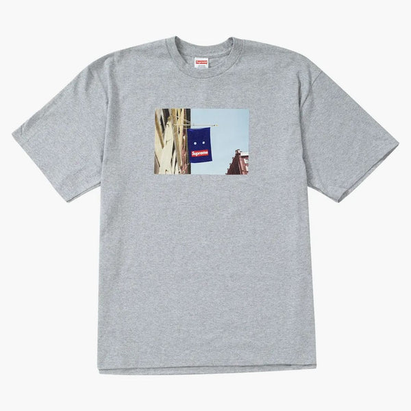 Supreme Banner Tea Heather Grey