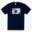 Supreme banner tea navy