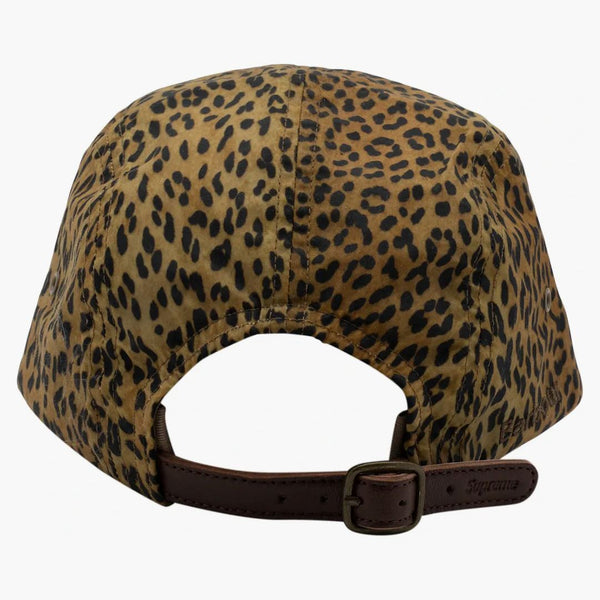 Supreme Barbour Waxed Cotton Camp Cap Leopard