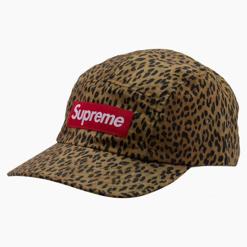 Supreme Barbour Waxed Cotton Camp Cap Leopard