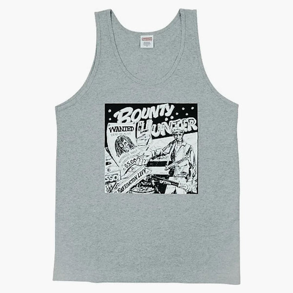 Supreme Barrington Levy Jah Life Bounty Hunter Tank Top Grey