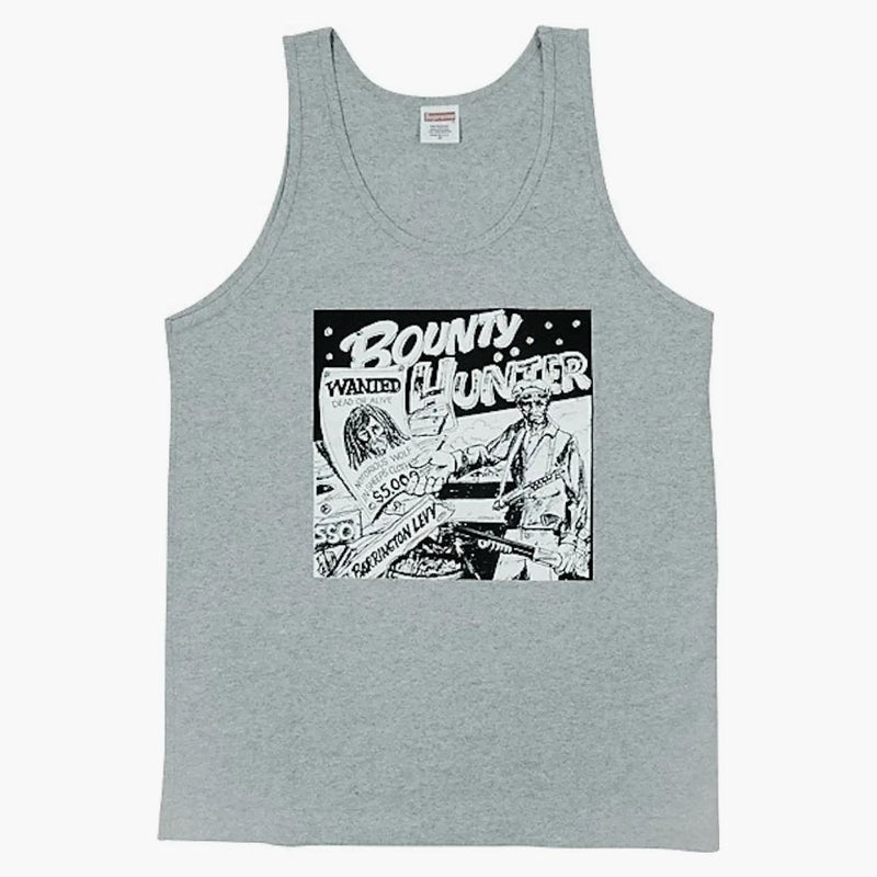 Supreme Barrington Levy Jah Life Bounty Hunter Tank Top Grey