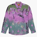 Supreme Batik Print Rayon Shirt Purple