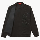 Supreme Beaded Applique Cardigan Black