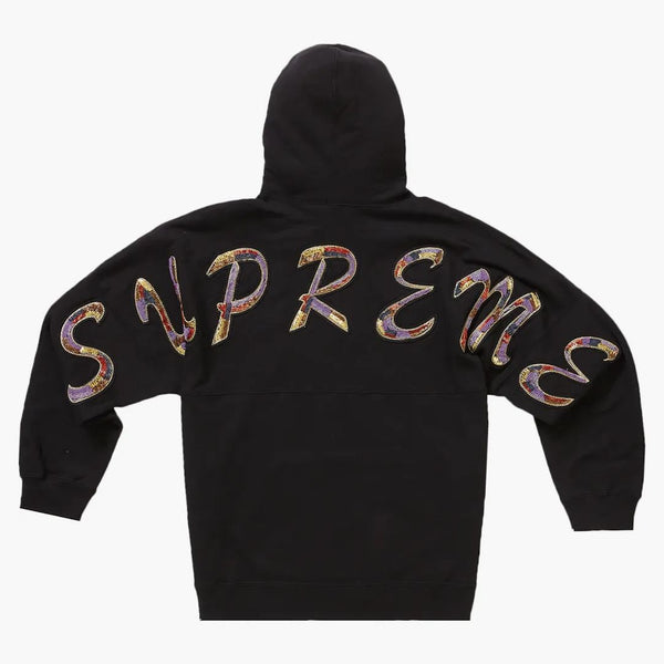 Supreme Beaded Hooded Sweatshirt Black