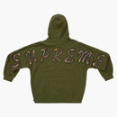 Supreme Beaded Hooded Sweatshirt Olive
