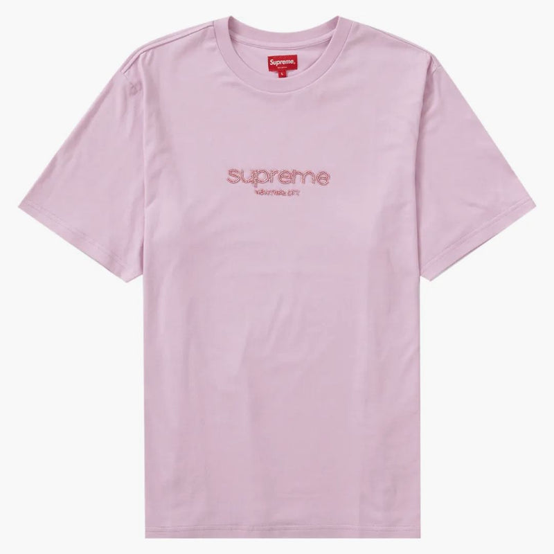 Supreme Beaded Logo S/S Top Pink