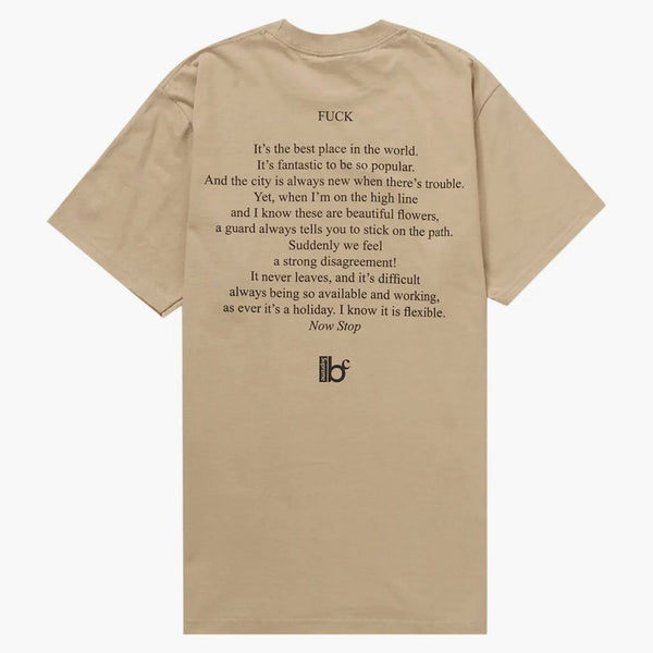 Supreme Bernadette Corporation Fuck Tea Khaki