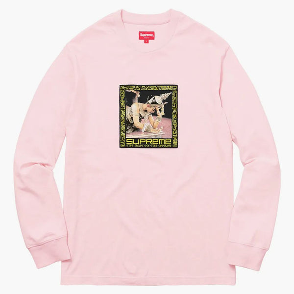Supreme Best in the World L/s Tea Dusty Pink