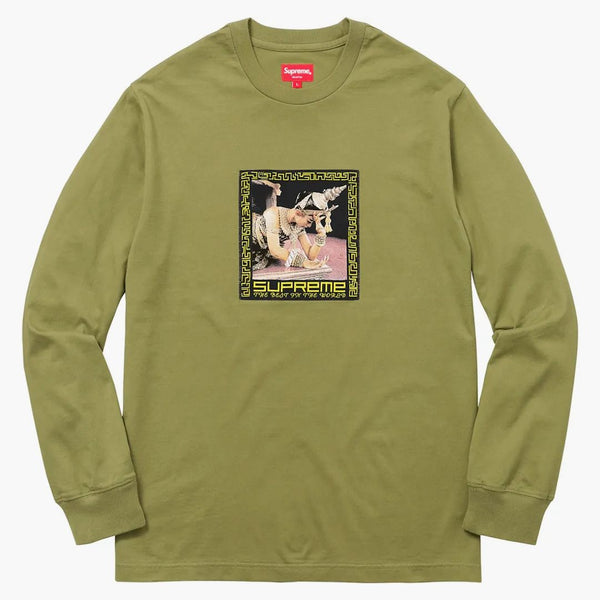 Högsta bästa i världen l/s te blek oliv