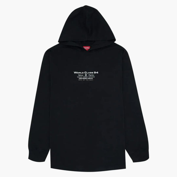 Supreme Best Of the Best Hooded L/s Top Black