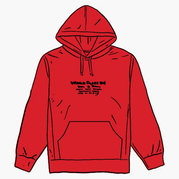 Supreme Best Of the Best Hooded L/s Top Red