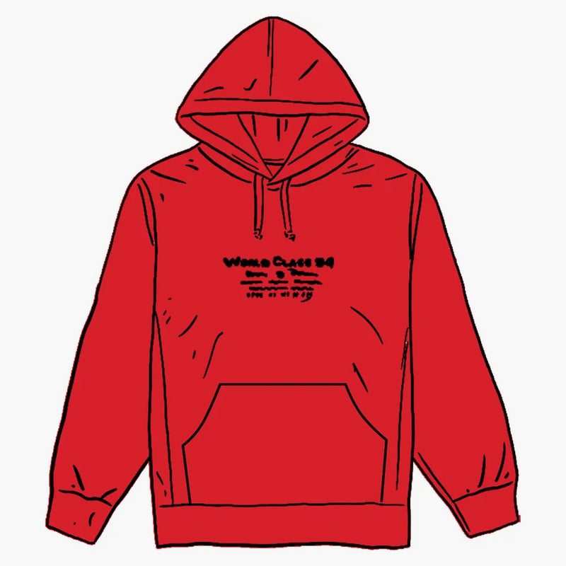 Supreme Best Of the Best Hooded L/s Top Red