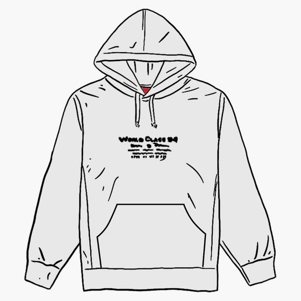Supreme Best Of the Best Hooded L/S Top White