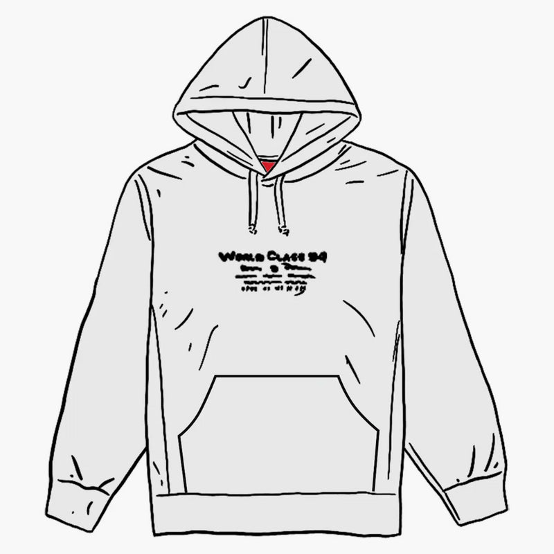 Supreme Best Of the Best Hooded L/S Top White