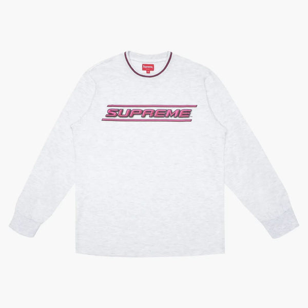 Supreme Bevel L/s Top Ash Grey