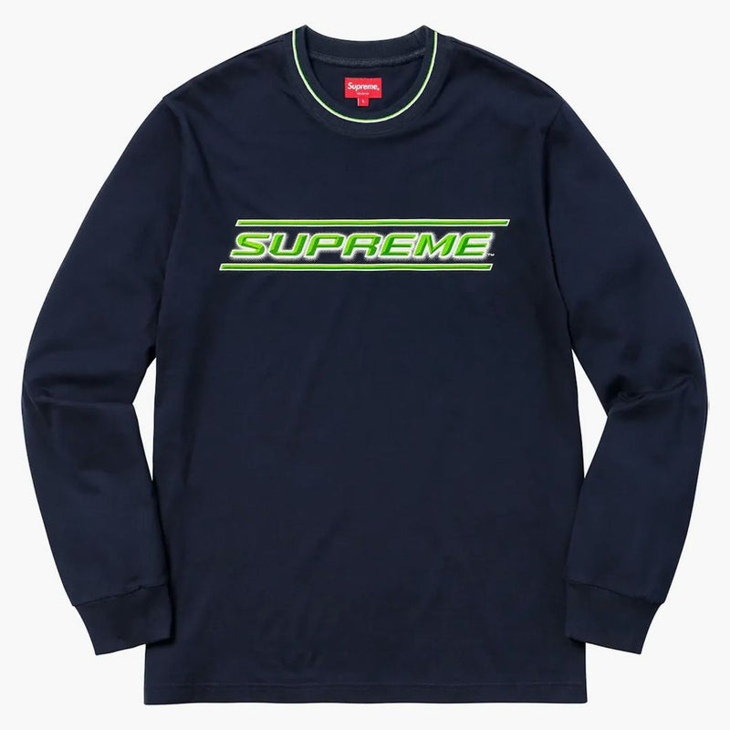 Supreme Bevel L/s Top Navy