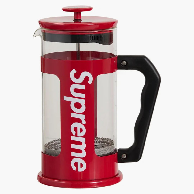 Supreme Bialetti 8 Cup French Press Red