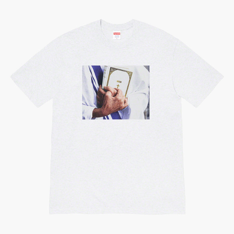 Supreme Bible Tee Ash Grey