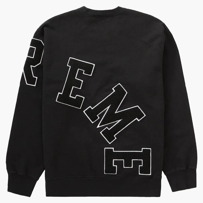Supreme Big Arc Crewneck svart