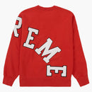 Supreme Big Arc Crewneck Red
