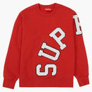 Supreme Big Arc Crewneck Red