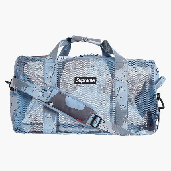 Supreme Big Duffle Bag (ss20) Blue Chocolate Chip Camo