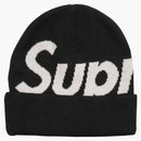 Supreme Big Logo Beanie (fw17) Black