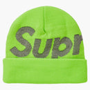 Supreme Big Logo Beanie (FW18) Bright Green
