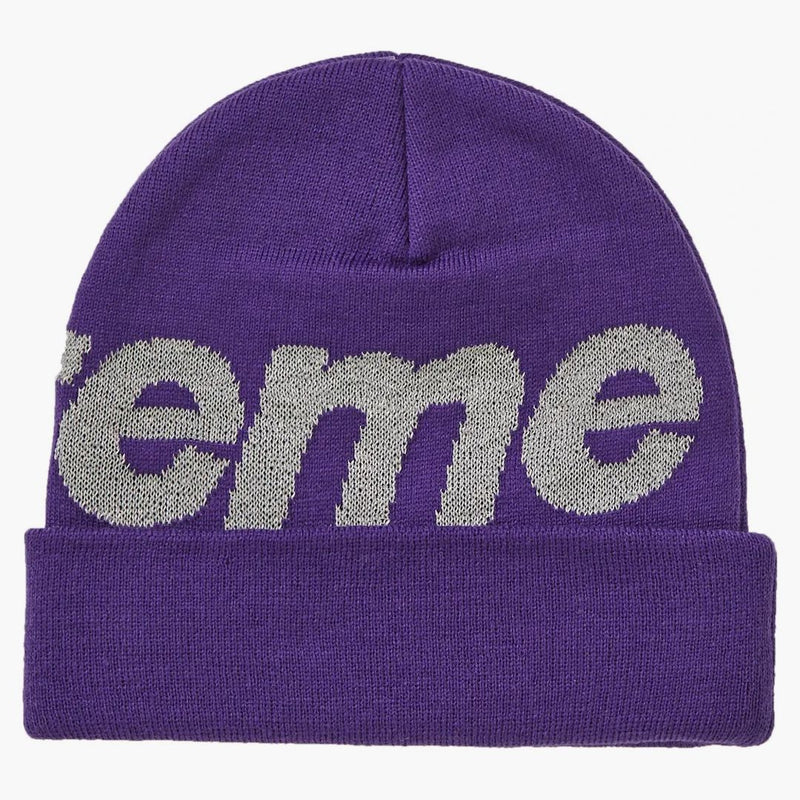 Nejvyšší Big Logo Beanie (FW18) Světlá fialová