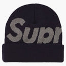 Supreme Big Logo Beanie (FW18) Navy