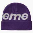 Supreme Big Logo Beanie (FW20) Purple