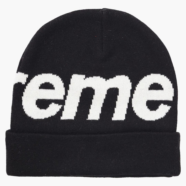 Nejvyšší Big Logo Beanie (FW21) Černá