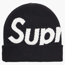 Supreme Big Logo Beanie (fw21) Black