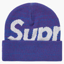 Supreme Big Logo Beanie (FW21) Blue Static