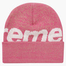 Supreme Big Logo Beanie (fw21) Magenta Static