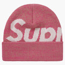 Supreme Big Logo Beanie (fw21) Magenta Static