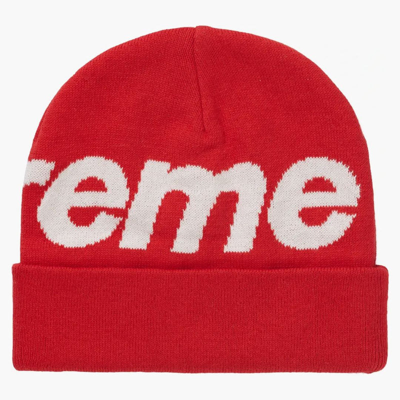 Supremo Big Logo Beanie Red